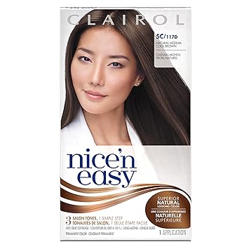 Buy Clairol Nice N Easy Hair Color 117d Natural Medium Cool Brown