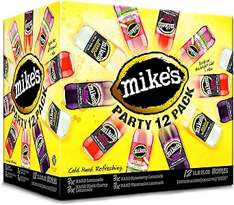 Amazon.com: Mike's Hard Variety Pack, 12 pk, 11.2 oz bottles, 5% ABV ...