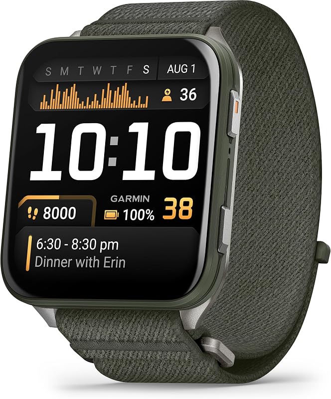 Venu X1, Smartwatch con GPS, Verde
