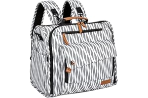 ALLCAMP OUTDOOR GEAR ALLCAMP Diaper Bag Large, Support Baby Stroller, Converted Into a Tote Bag