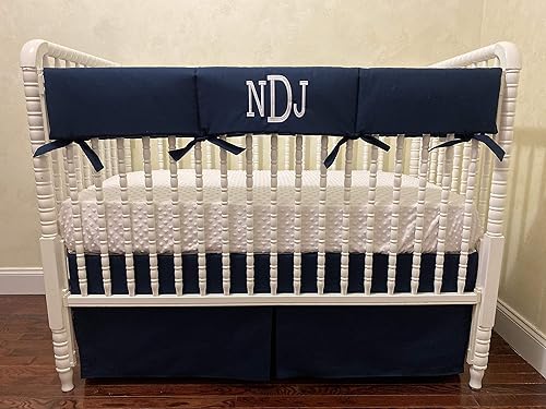 navy blue nursery bedding