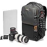 Lowepro Grey Fast 250 AW III Mirrorless DSLR Camera Backpack with QuickDoor Access, 13 Inch Laptop Compartment