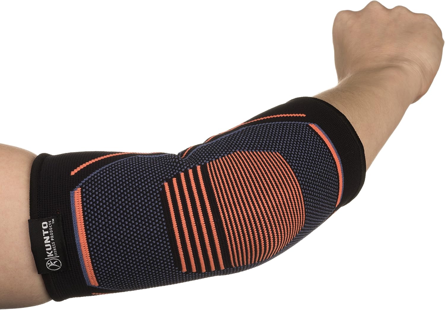 Kunto Fitness Elbow Brace Compression Support Sleeve (Shipped From USA) for Tendonitis, Tennis Elbow, Golf Elbow Treatment - Reduce Joint Pain During Any Activity!: Sports & Outdoors