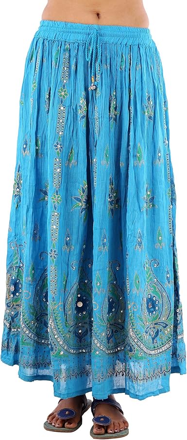 turquoise skirt amazon