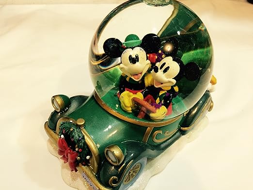 Disney Un Enchantée De Noël Boule à Neige Musicale Mickey Et