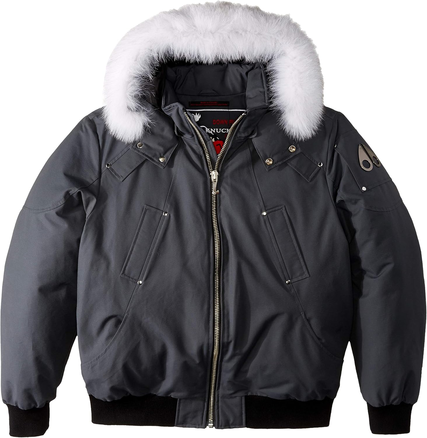 Moose Knuckles mens Ballistic Bomber Jacket Clothing