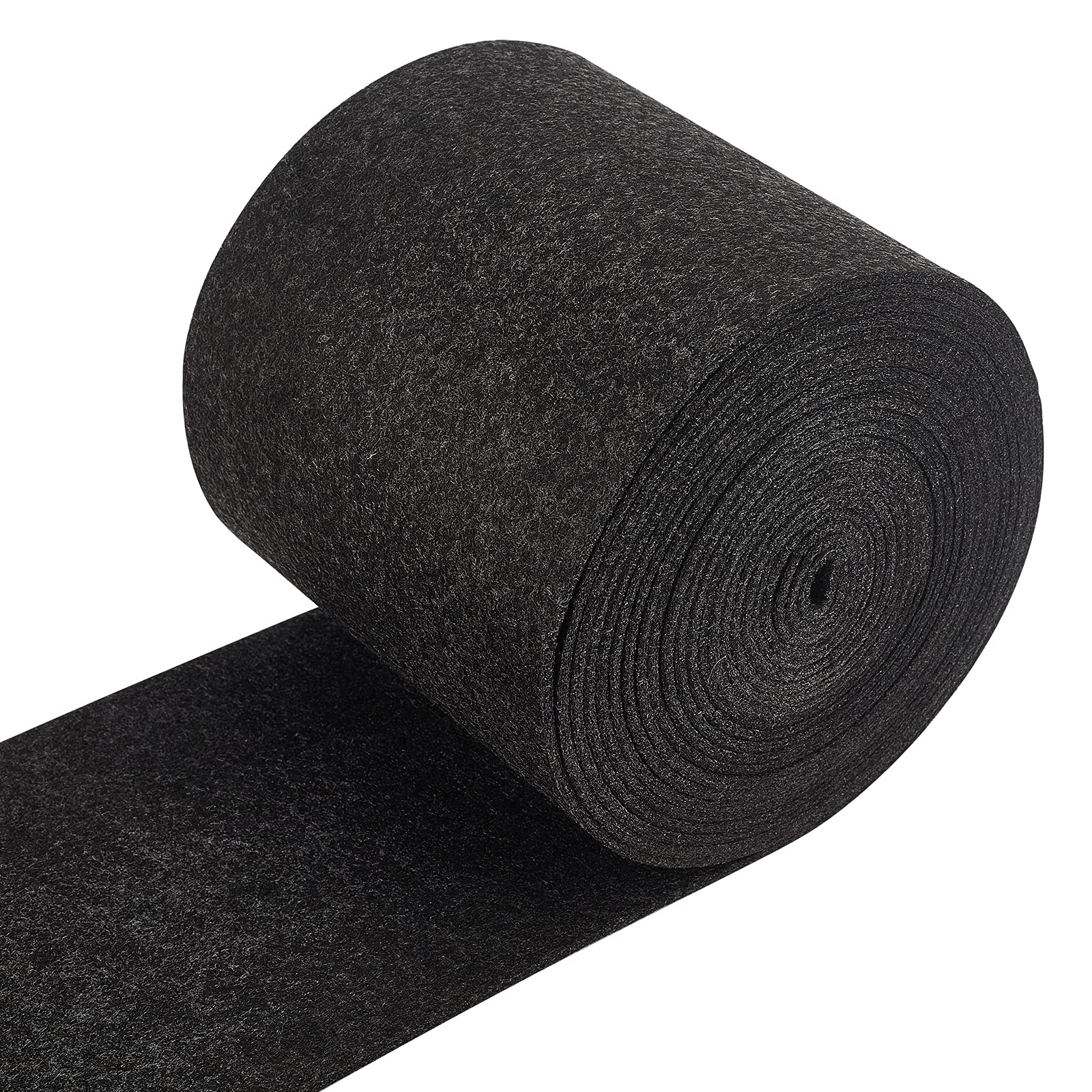 BENECREAT 6mx14cm Felt Fabric Craft Nonwoven Felt Slate Gray Roll Padding for Cushion, DIY Craft, Patchwork Sewing, 3mm Thick