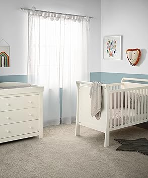 Mamas Papas Mia Sleigh 2 Nursery Furniture Set With Cot