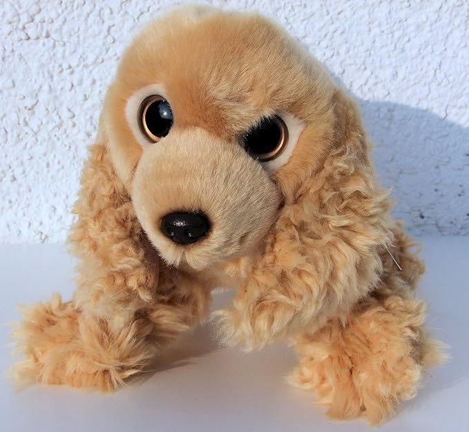 Uni-Toys Plüschhund Hund Cocker Spaniel 28 cm Kuscheltier Schlenkertier Stoffhund von Leosco