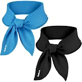 TopAcsy 2-Pack New Upgraded Cooling Neck Wraps, Neck Coolers for Hot Weather, Leak-Proof Cooling Gel, 360&deg; Full-Wrap, Cool Relief - Head, Neck, Wrists...