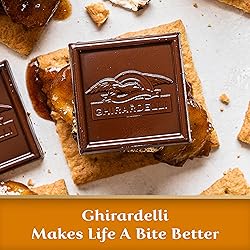 Ghirardelli Milk Chocolate SQUARES with Caramel