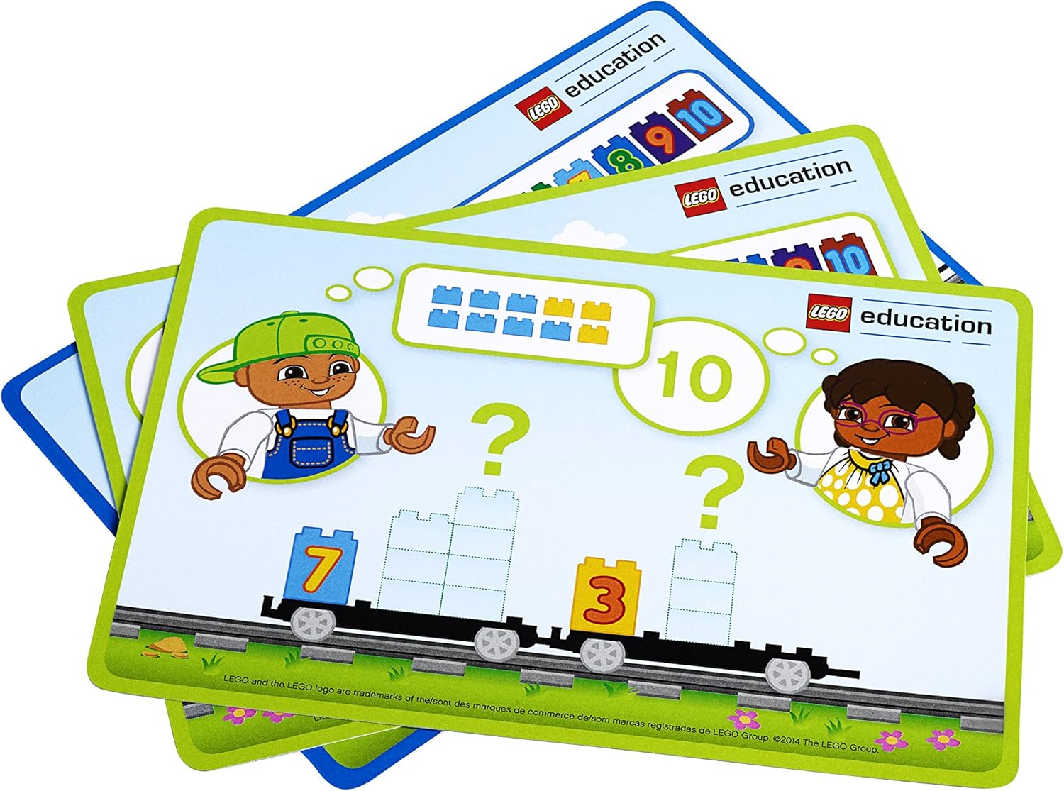 lego education math train