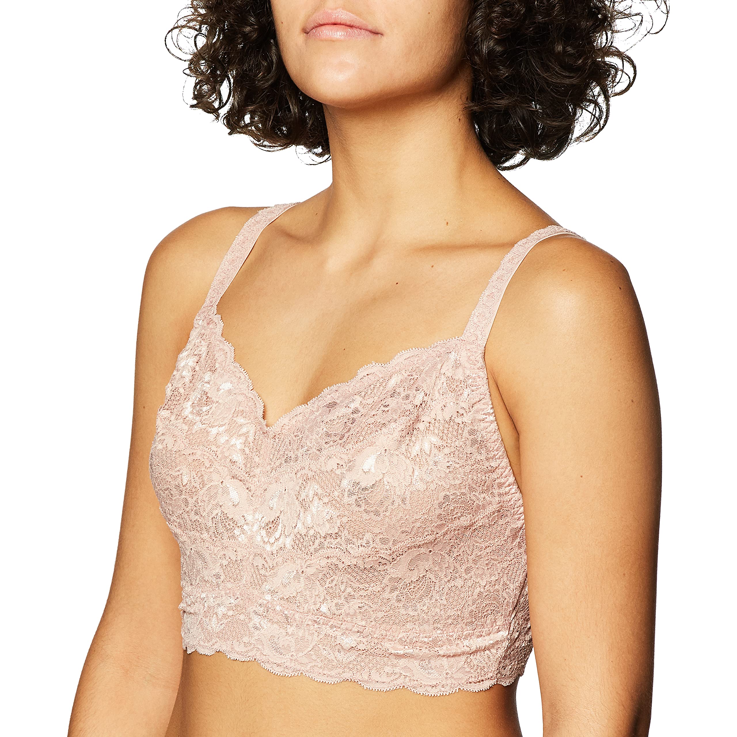 Cosabella Never Say Never Curvy Sweetie Bralette – Wireless Plus Size Bralette for Women with Support, Adjustable Straps