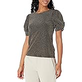 DKNY Women's Everyday Essential Puff Sleeve Top