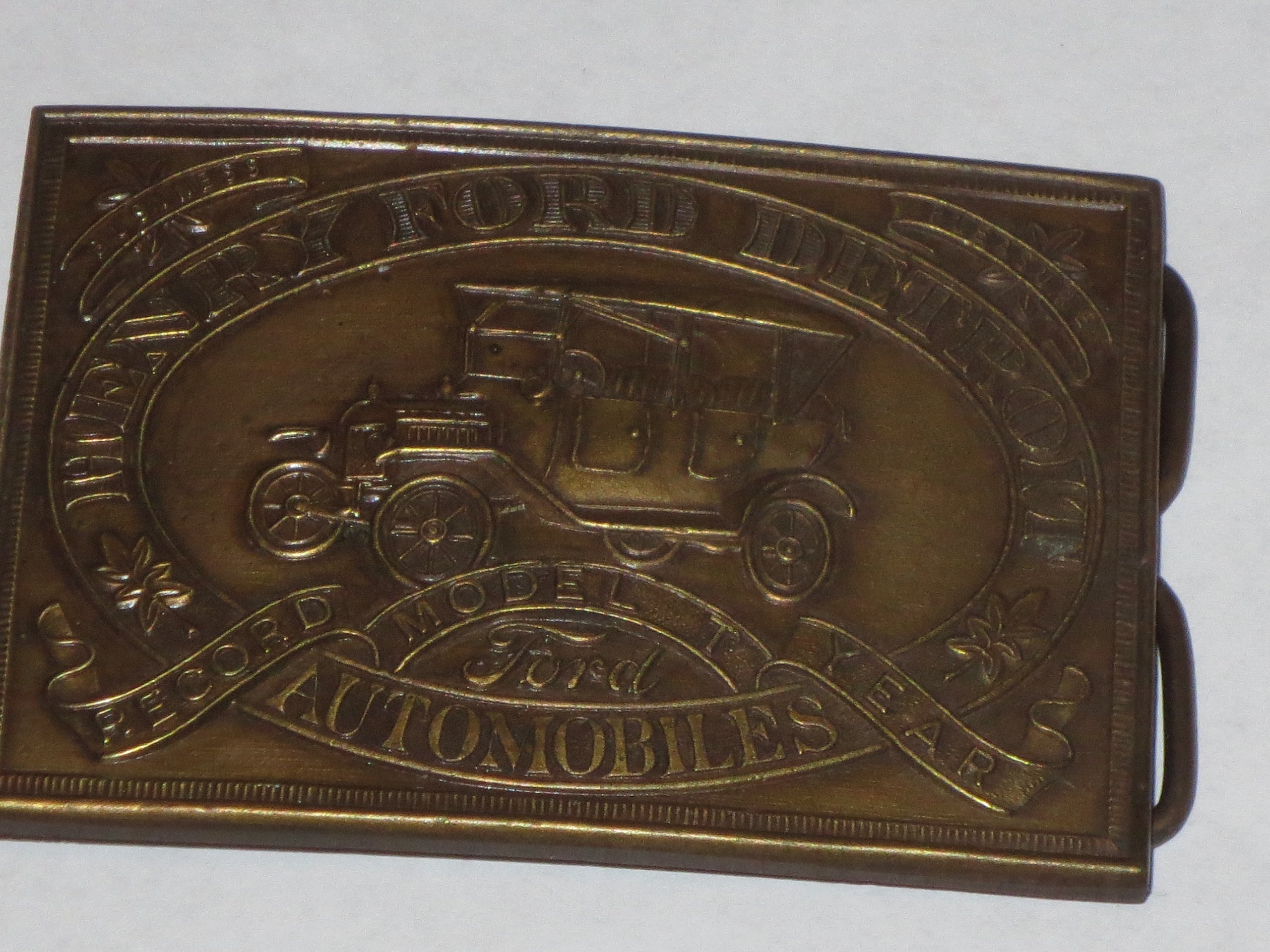 henry ford belt buckle