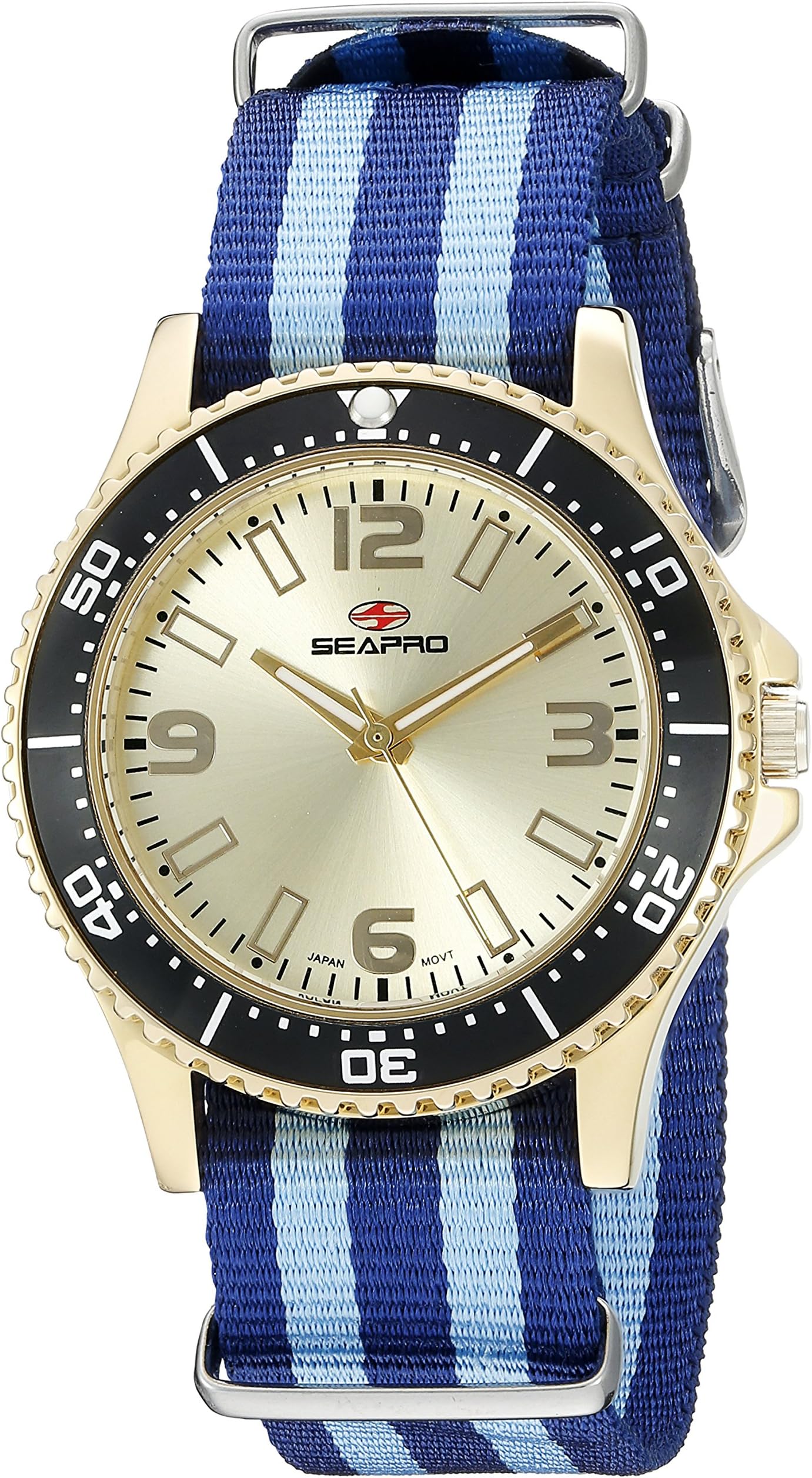 Seapro Women's SP5419NBK Analog Display Quartz Two Tone Watch