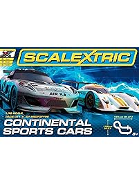 scalextric continental sports cars set