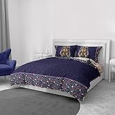 Northwest Harry Potter Botanical Wizardry 5 Piece Full Bed in a Bag Set, Bedding Set with Comforter and Sheets, Soft and Cozy for All Seasons