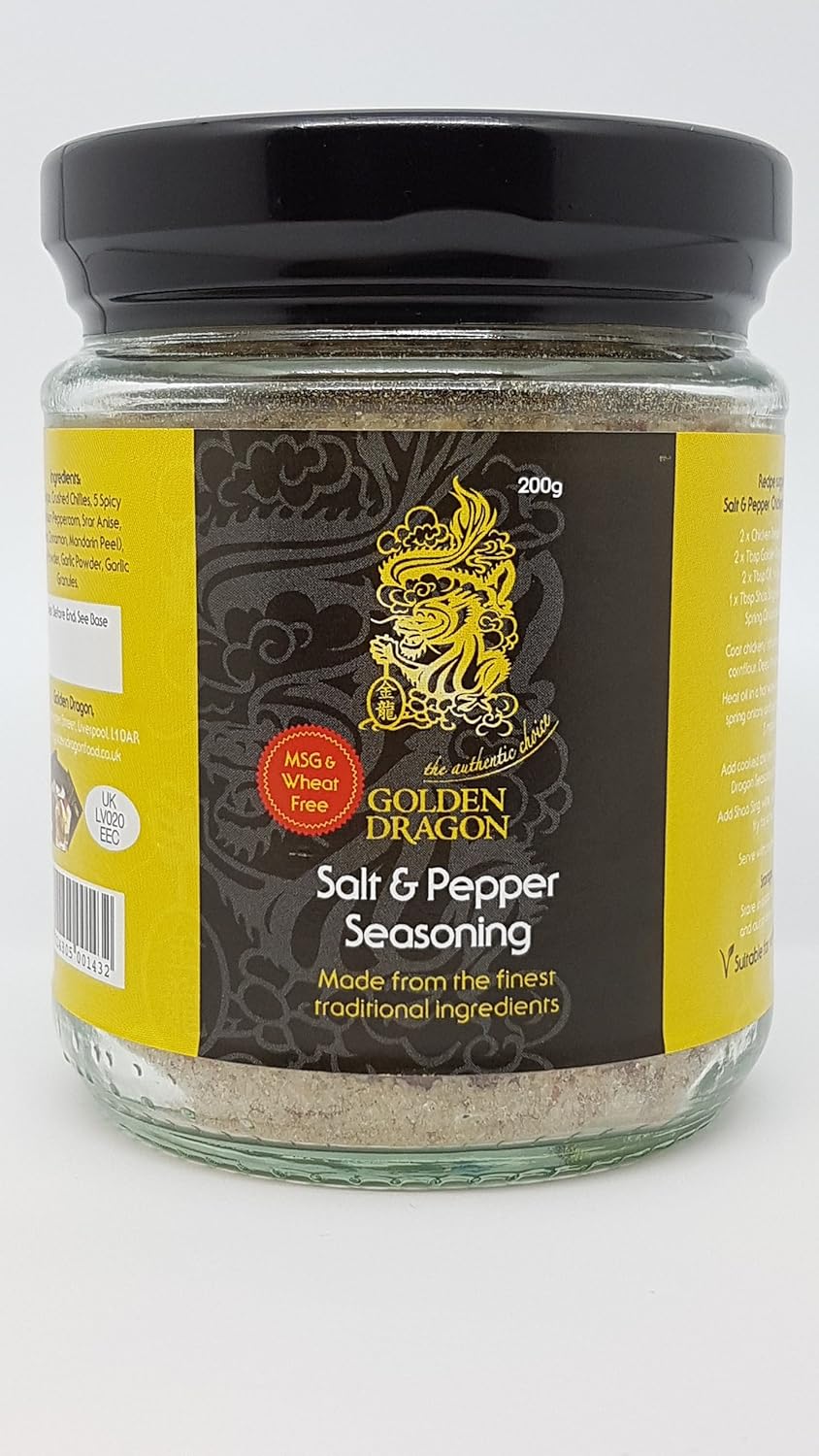 Golden Dragon Salt and Pepper Seasoning Amazon.co.uk Grocery