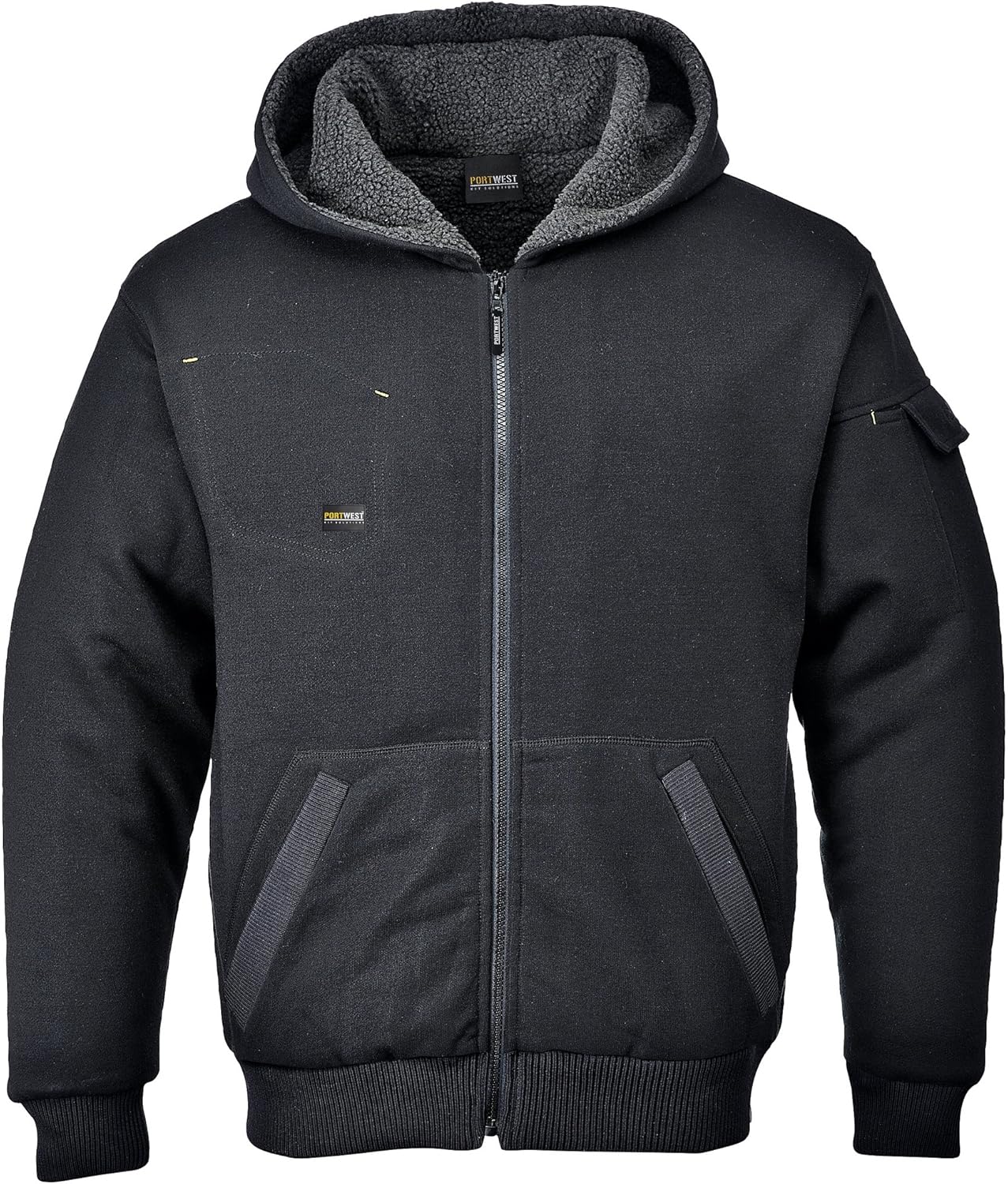 pile lined jacket mens