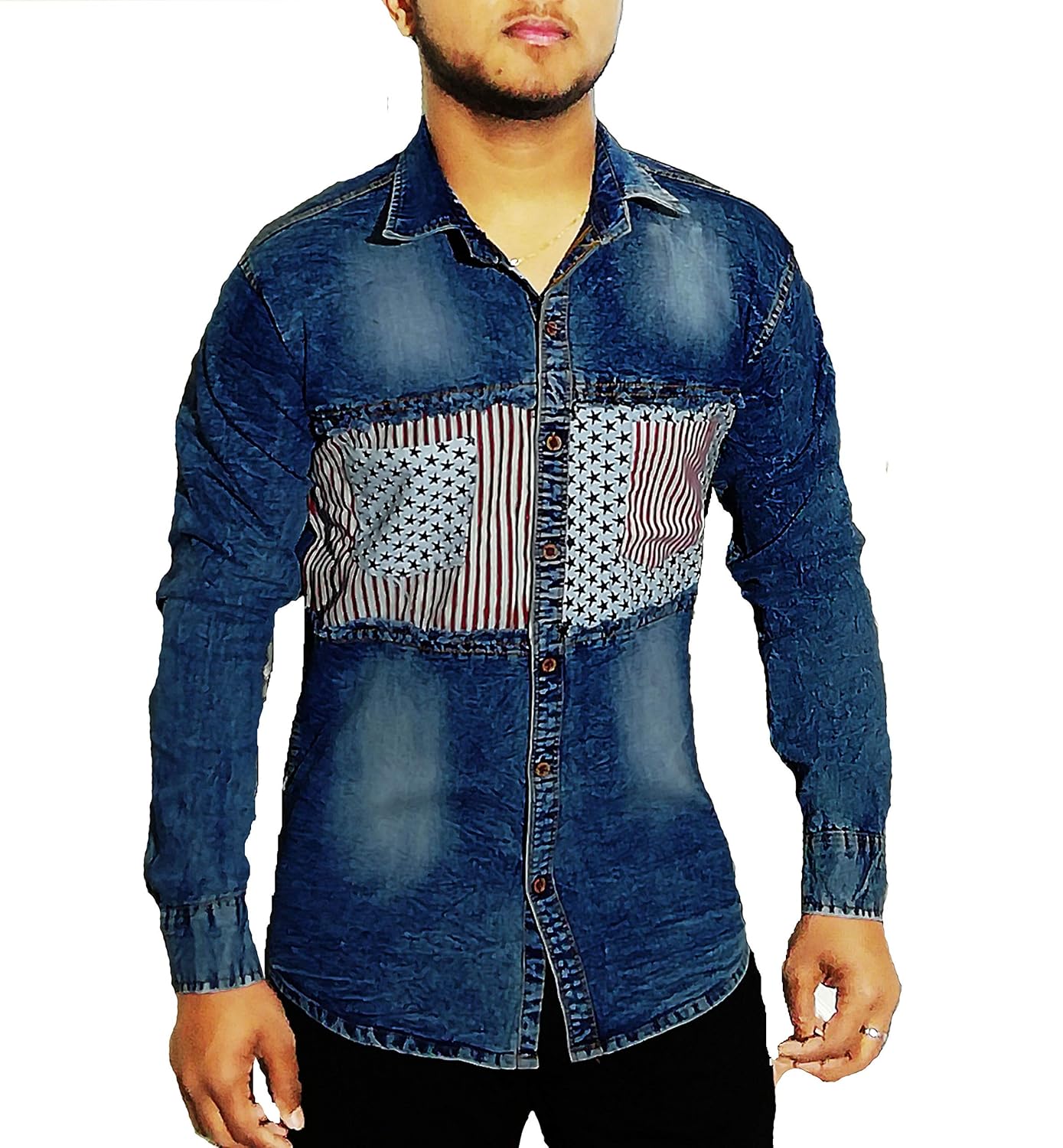 jeans shirt stylish
