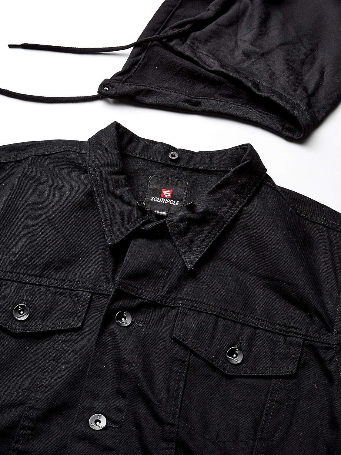 Southpole Men's Big and Tall Fashion Denim Jacket: Clothing