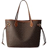 Queenoris Designer Tote Bag for Women, Top Handle Purses Satchel Fashion Satchel Large Capacity Classic Shoulder Bags