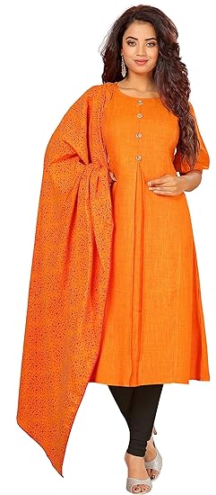 CEE 18 Womens Cotton A-Line Maternity Kurti