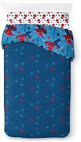 Jay Franco Marvel Spiderman Spidey Faces 3 Piece Bedding Set Single view 3