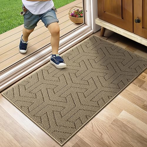 Villsure Door Mat, Front Doormats, Non-Slip Entryway Mats Resist