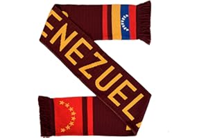 EUROSCARVES Venezuela Soccer Knit Scarf