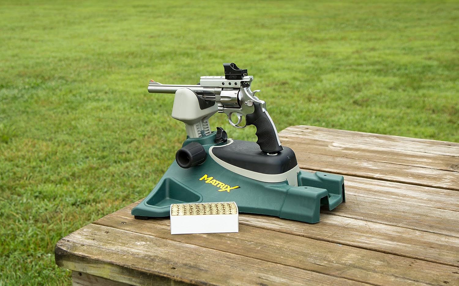 Caldwell Matrix Adjustable Ambidextrous Rifle Pistol Handgun Shooting Rest for Outdoor Range - 101600, 21.75" to 26.25" : Hunting And Shooting Equipment : Sports & Outdoors