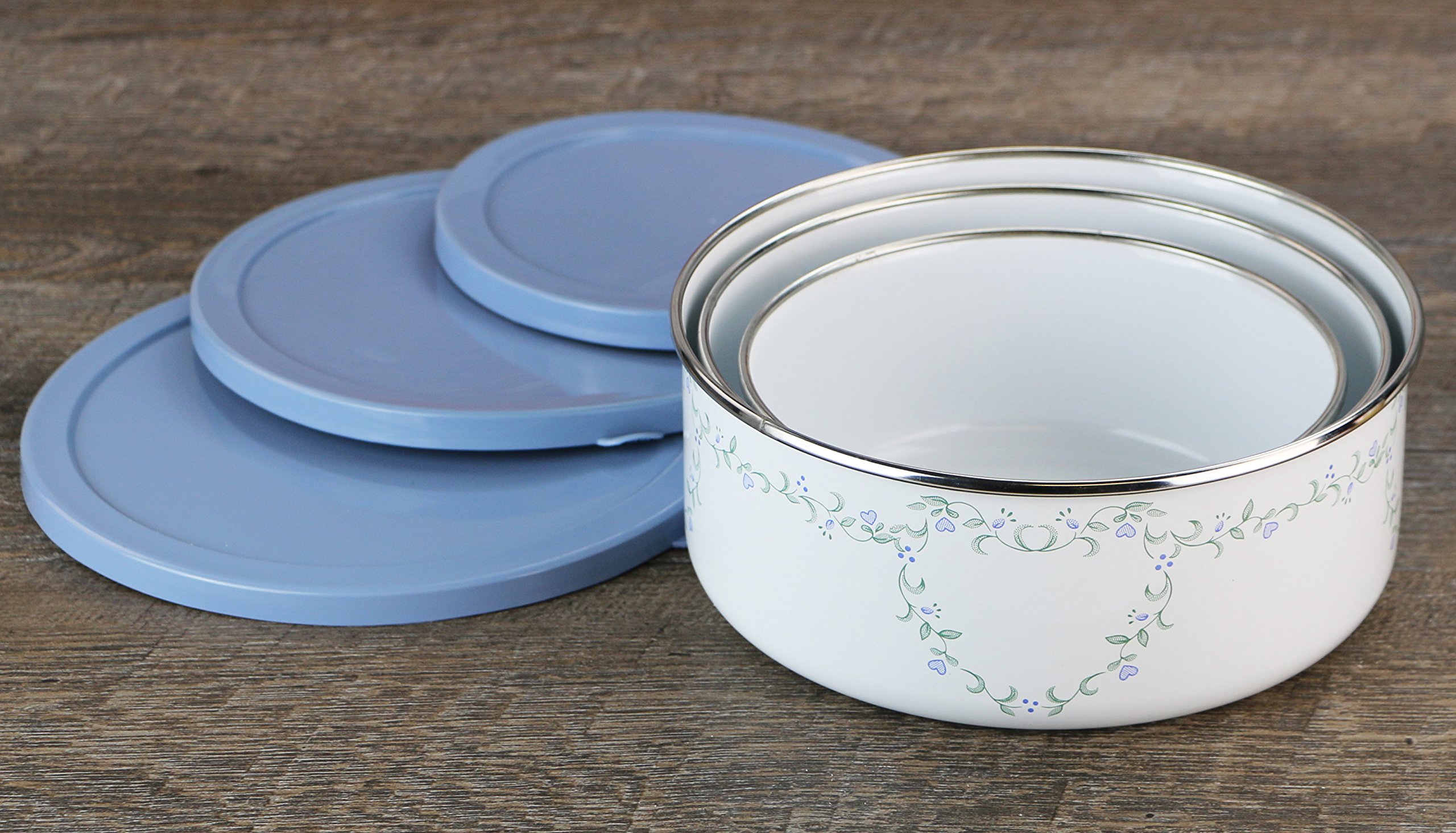 Corelle Coordinates by Reston Lloyd 6Piece Enamel on Steel Bowl