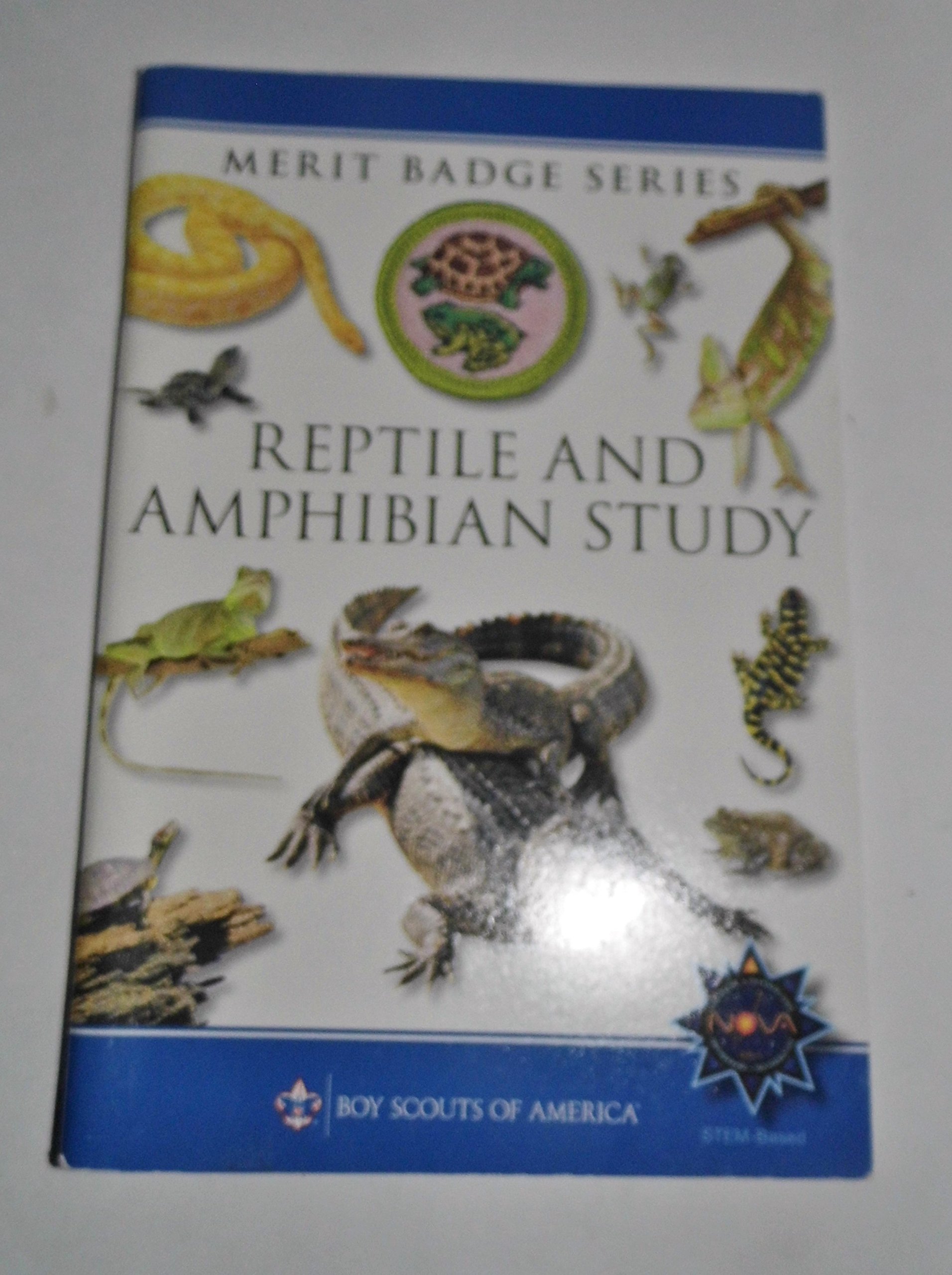 Reptile And Amphibian Study Merit Badge Series Amazon Com Books