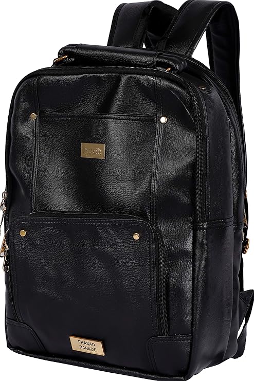 personalised leather backpack