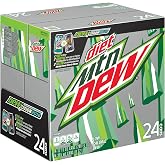 Diet Mountain Dew Cans (24 count, 12 oz each)