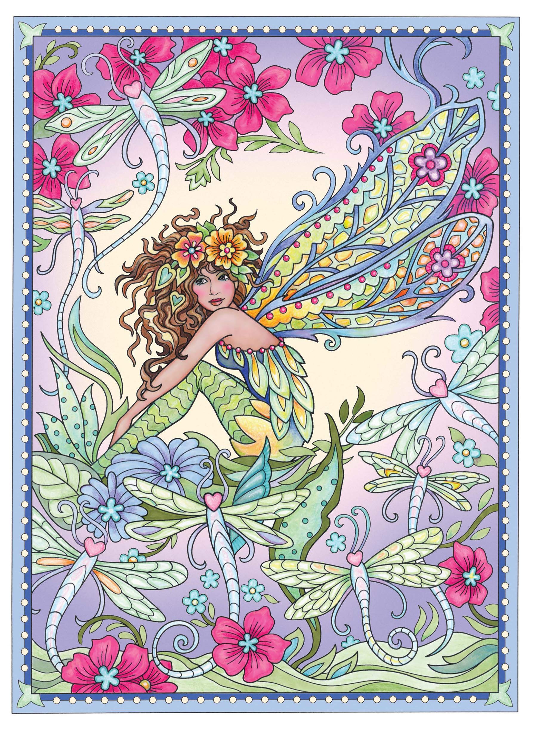 Amazon Com Adult Coloring Book Creative Haven Magical Fairies Coloring Book Creative Haven Coloring Books 9780486824215 Sarnat Marjorie Books