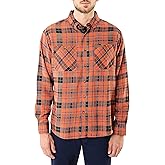 Smith's Workwear Mens Two-Pocket Button Down Flannel Shirt
