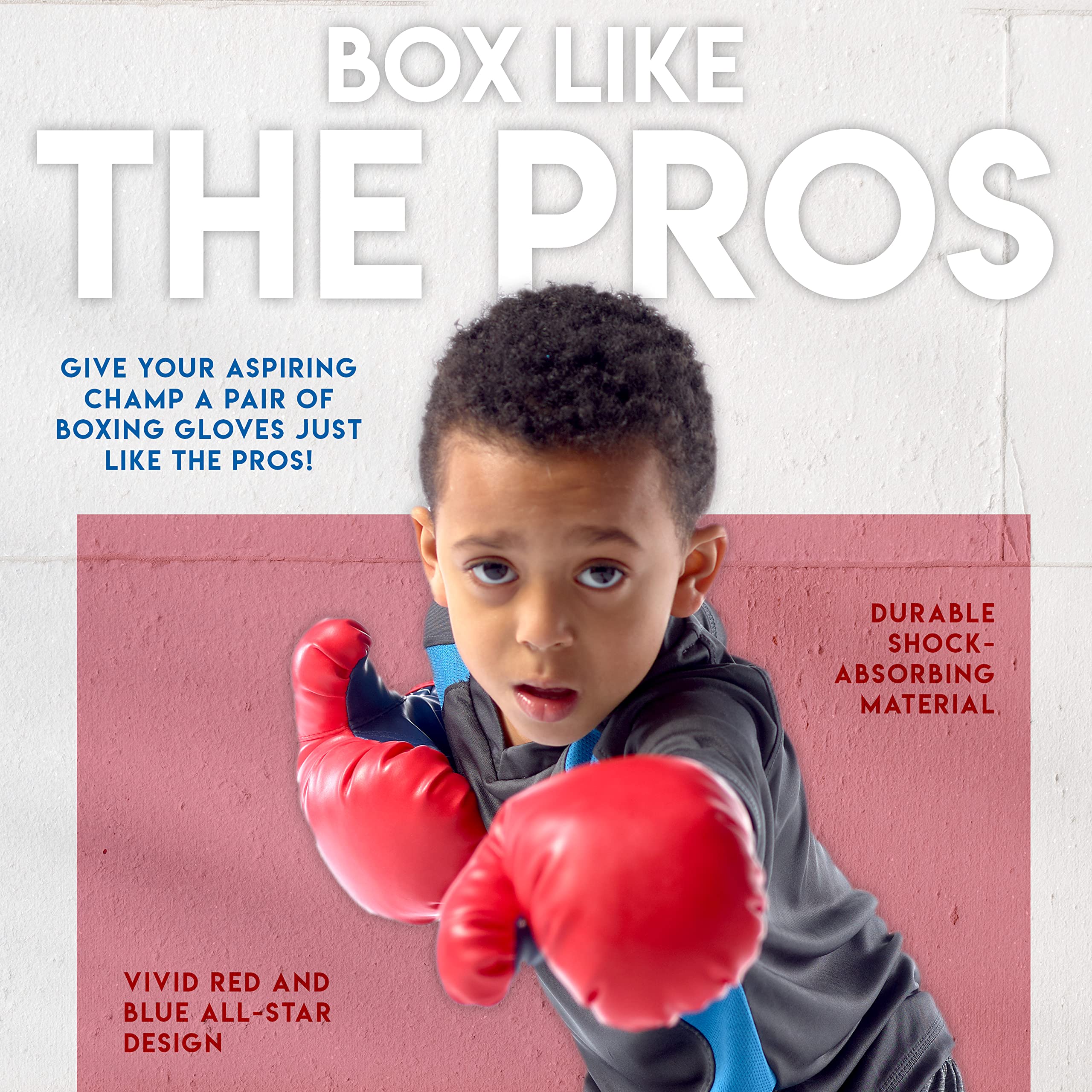 Franklin Sports Future Champs Kids’ Mini Boxing Set – Includes Kids’ Boxing Gloves – Punching Bag & Door Jam Bracket with Rope for Adjustable Punching Bag 4.75 x 4.75 x 12