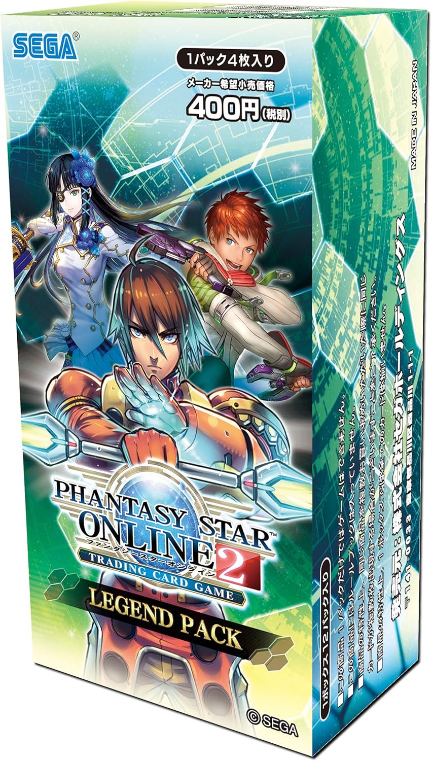 Phantasy Star Online 2 Trading Card Game Legend Pack Box トレカ 通販 Amazon