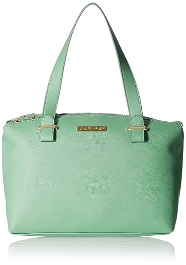 Caprese Womens Zeta Tote bag (Light Green)