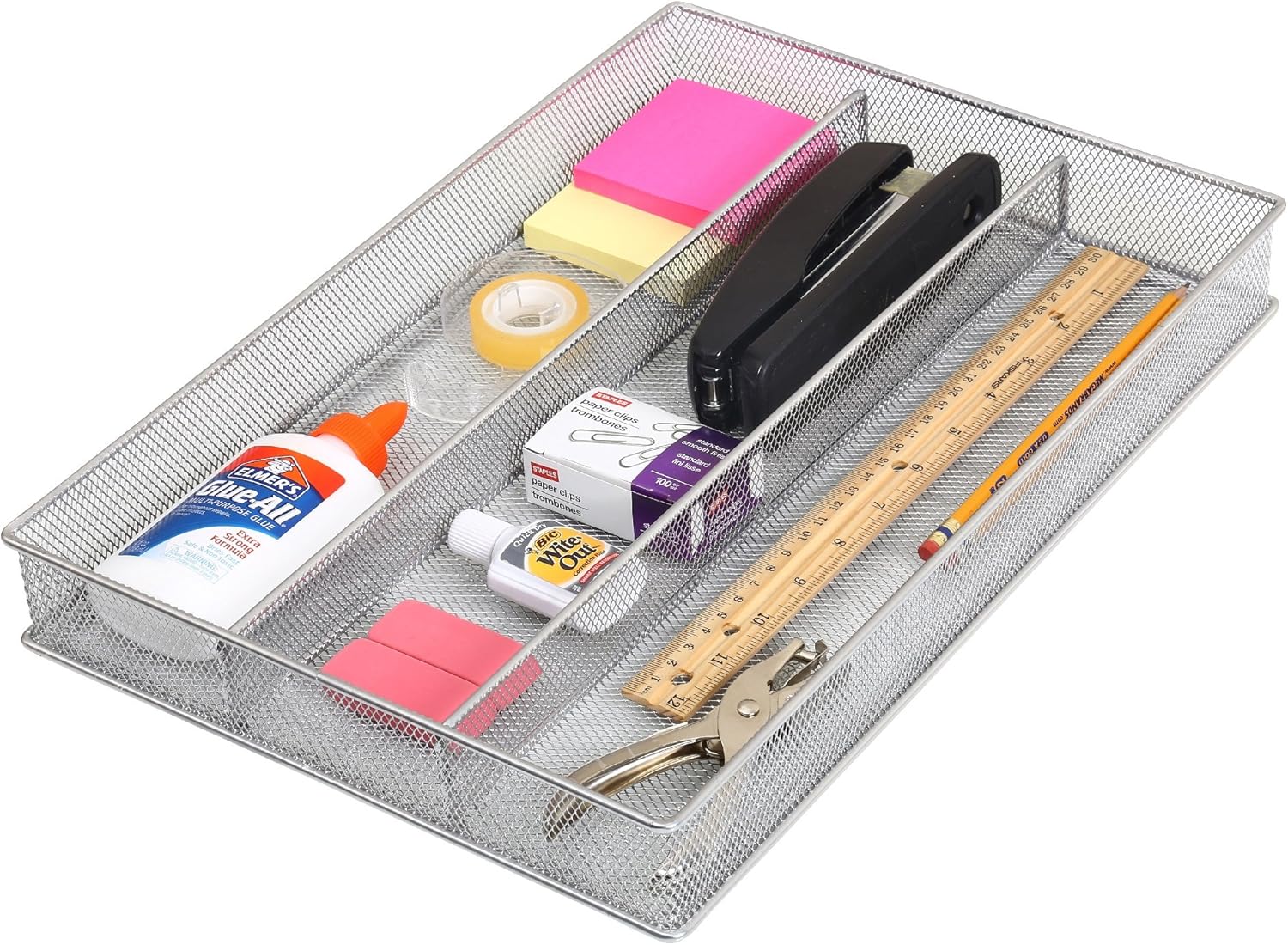 YBM Home Metal Silverware Organizer for InDrawer Cutlery