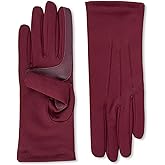 isotoner Women's Spandex Cold Weather Stretch Gloves With Warm Fleece Lining