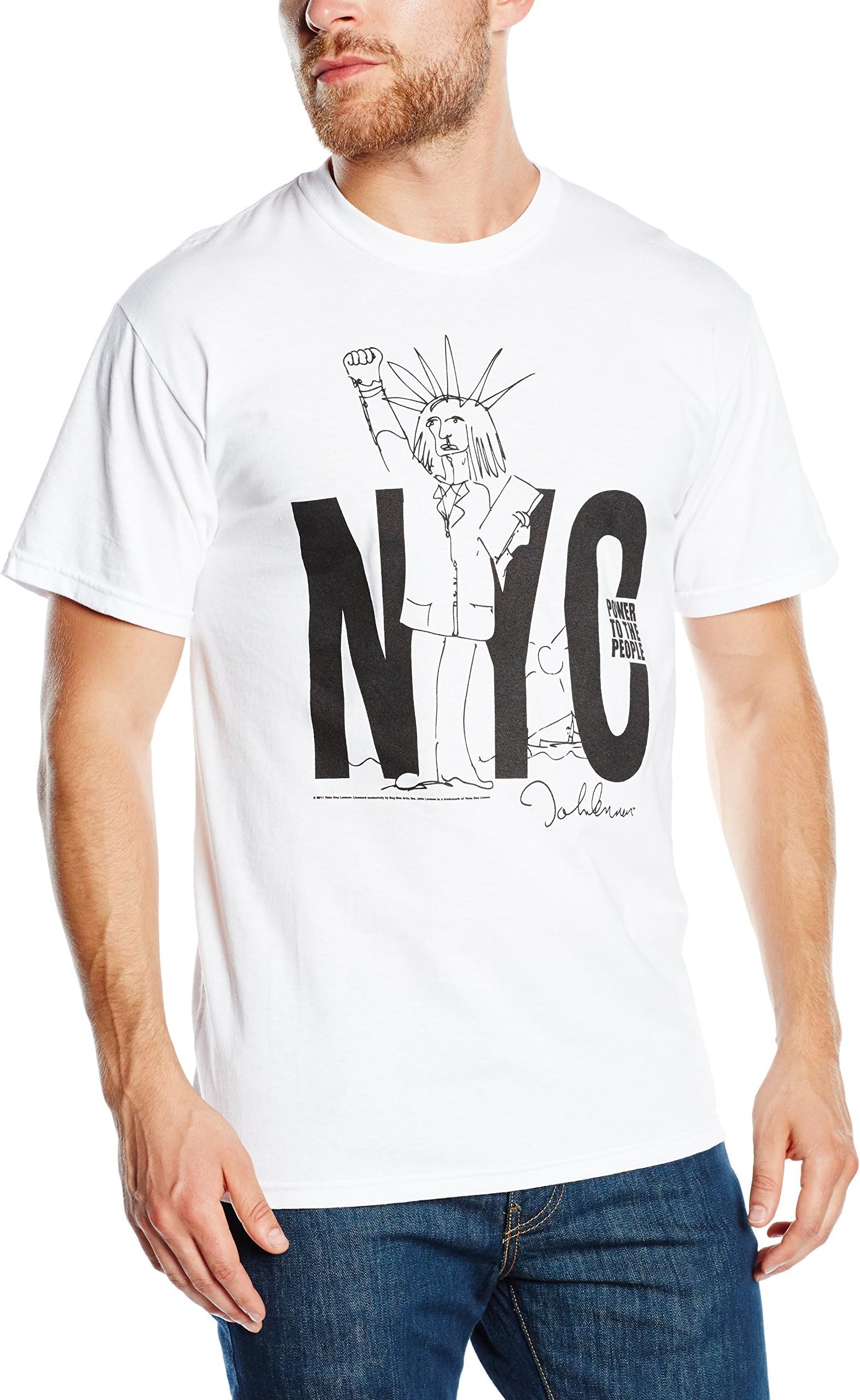 Men's NYC Power to the People Short Sleeve T-Shirt