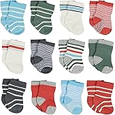 Onesies Brand Unisex Baby 12-pair Bootie Socks