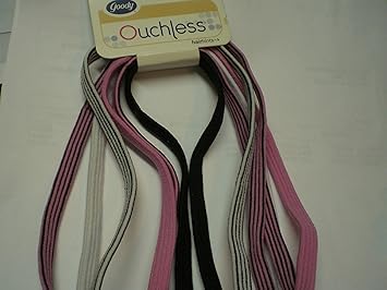Amazon Com Goody Ouchless Comfort Fit Gentle Headbands Assorted