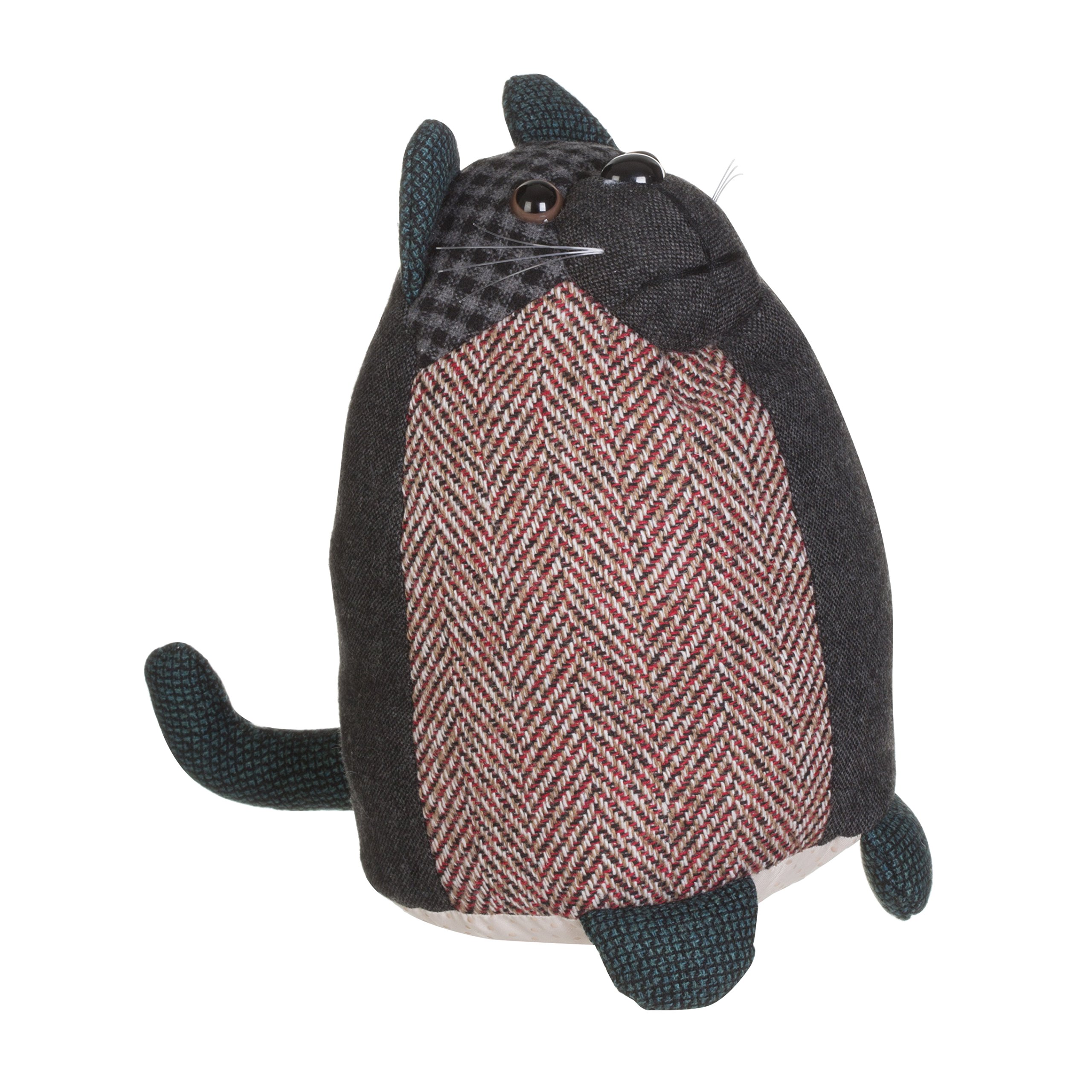 Premier Housewares Heritage Cat Door Stop - Large, Green — image 1