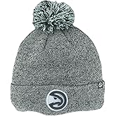ZHATS NBA Unisex-Adult NBA Officially Licensed Beanie Pom Nimbus Grayscale