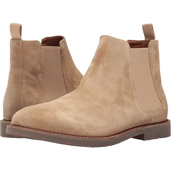 NWOT Chaco Paonia Chelsea Boots in Cinnamon Brown - Men\'s Size 9 Chaco Paonia Chelsea Suede Boots Men Cinnamon Brown Size 9  main image 4
