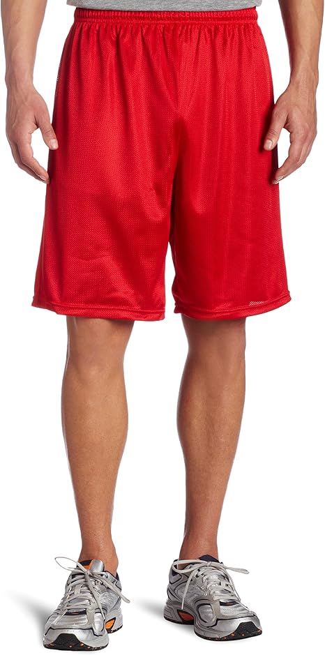Red polyester shorts Clearance